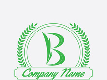 B logo design