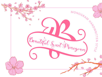 Beautiful Sweet Monogram