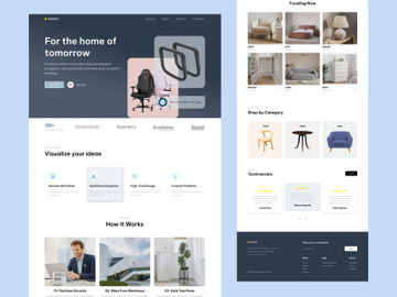 Inerres - Furniture Landing Page preview picture