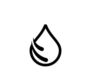 water drop Logo Template vector water icon design preview picture