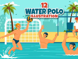 12 Water Polo Sport Illustration preview picture