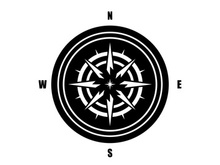 compass icon isolated on background.modern flat compass pictogram,business,marketing,internet concept.trendy simple vector symbol for websitedesign or button to mobile app.logo illustration.