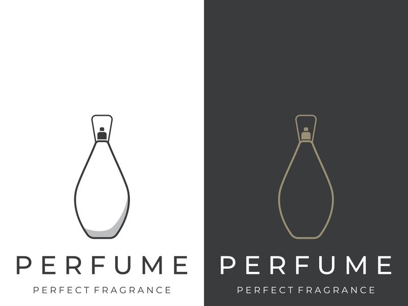 Isolated luxury perfume perfume cosmetic creative logo can be used for business, company, cosmetic and perfume shop.