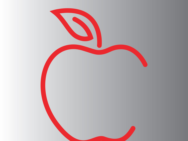 Apple logo design