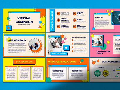 Virtual Campaign Google Slide Presentation