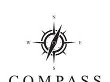 compass icon isolated on background.modern flat compass pictogram,business,marketing,internet concept.trendy simple vector symbol for websitedesign or button to mobile app.logo illustration.