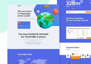 Landing Page For Creating Studio Figma Adn Photoshop