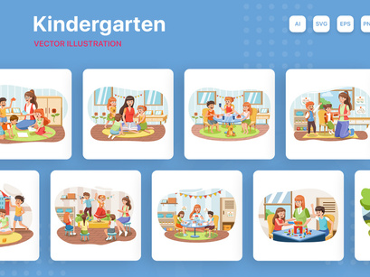 M157_Kindergarten Illustrations