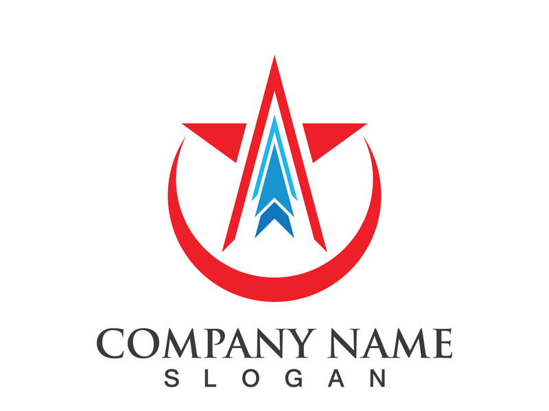 star vector icon illustration design template