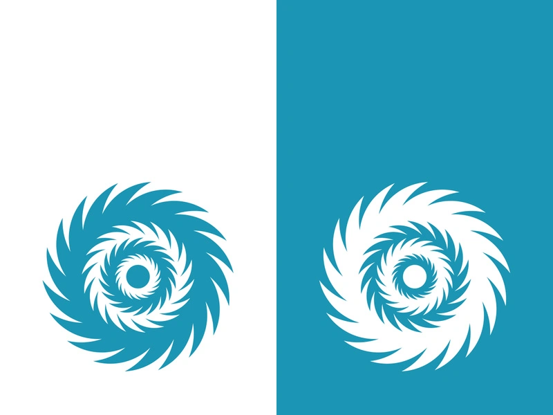 vortex vector illustration icon logo template design