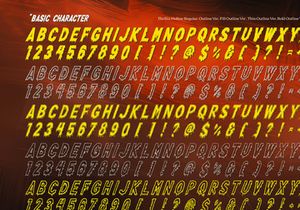 Thrillix Hollow | Horror 5 Style Font