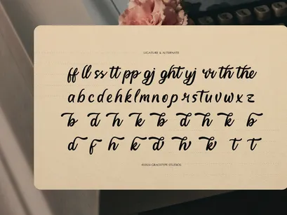 Lerafina Rumored | Casual Handwritten Font