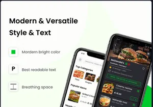 Comida Food App UI Kit