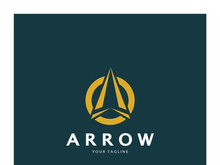 Arrow vector illustration icon Logo Template design