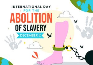 10 Day for the Abolition of Slavery Illustration