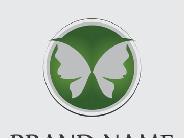 Butterfly logo design preview picture
