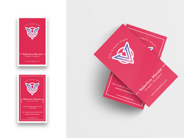 Designer Creative Business Card-Vertical-02 preview picture
