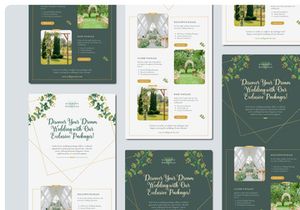 Wedding Organizer Email Newsletter