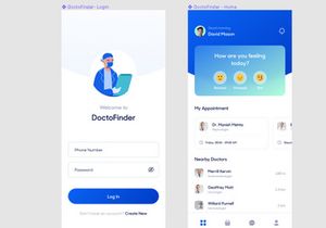 DoctoFinder App Concept
