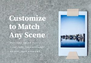 Free Washi Tape PSD Mockups