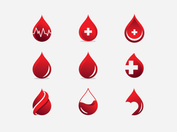 Blood donors icon , blood logo vector illustration preview picture
