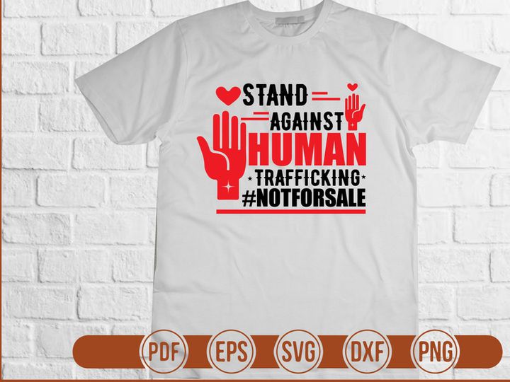 Stand Against Human Trafficking notforsale