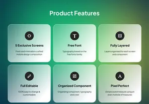 Curso - eCourse Online Mobile App UI Kits