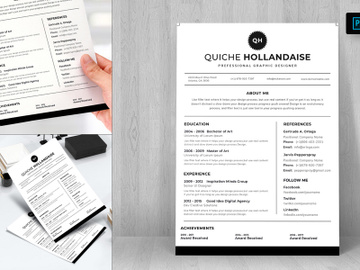 Resume CV Template-42 preview picture