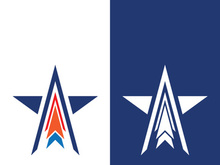 Star icon template vector illustration design