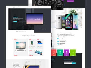 Ecommerce Landing Page preview picture