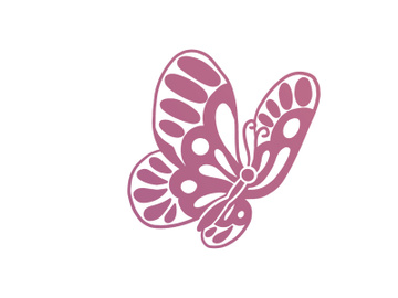 Butterfly, SVG Vector Illustration preview picture