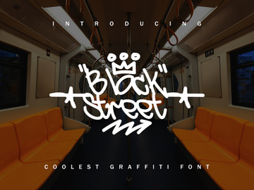 BlackStreet - Coolest Graffiti Font preview picture