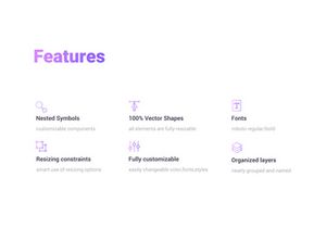 Stranger Chat - Purple social app UIkit