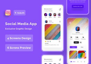 Social Media App Design