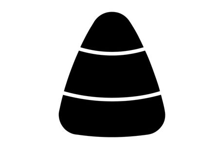 Black and white stylized honey bee hive icon for nature or apiary themes