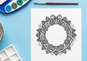 Holiday celebration with festive decorations and warm lighting