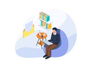 Set of Isometric Time Management Illustration