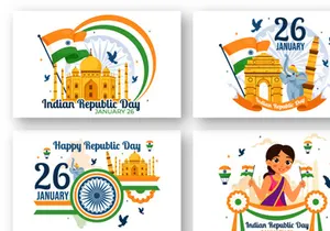 13 India Republic Day Illustration