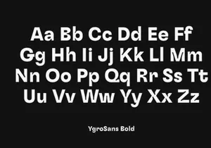 Ygro Sans - Free Grotesque Typeface