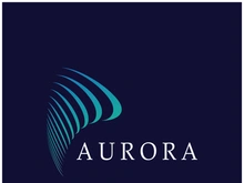 aurora logo design icon illustration vector template