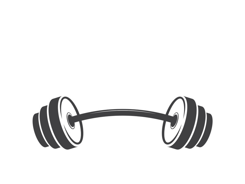 Gym Badge icon Fitness Logo Design