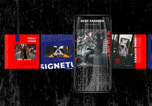 Dark Story Instagram Template