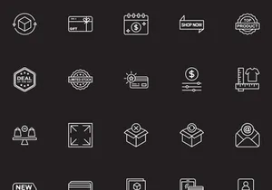 E-Commerce Icon Set V2