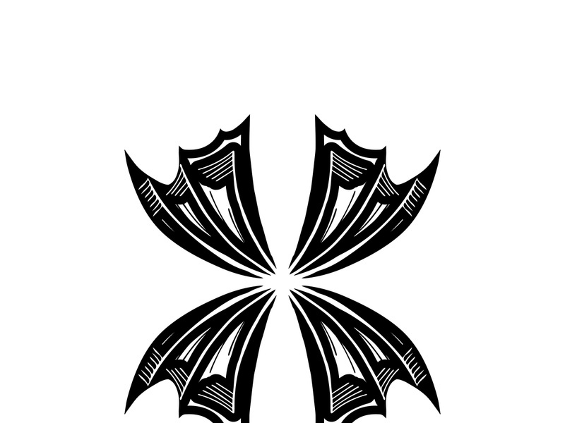 wing logo symbol for a professional designer