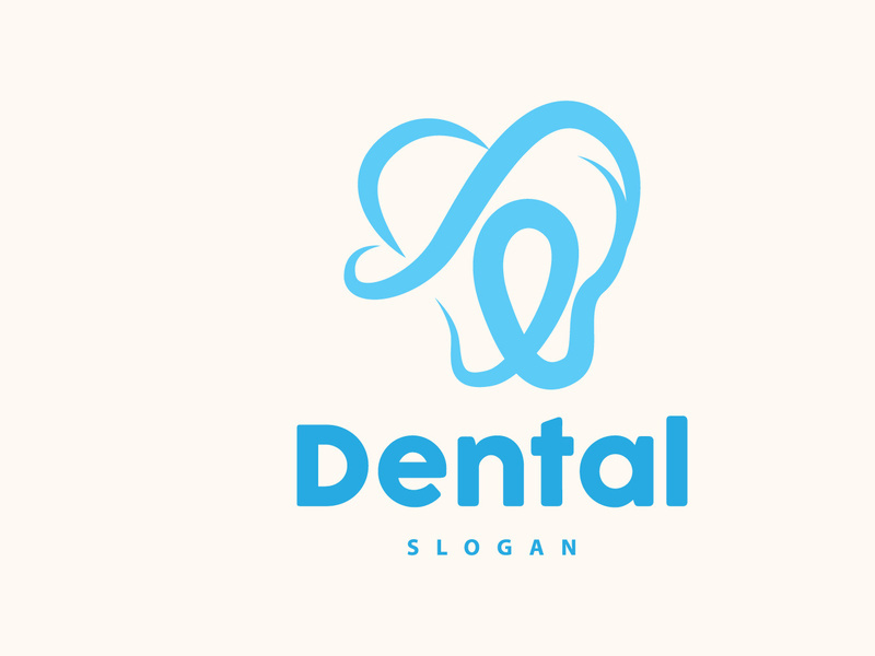 Tooth logo, Dental Health Vector, Care Brand Illustration