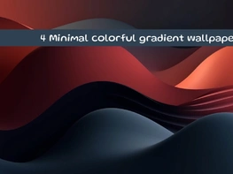 Minimal Colorful Gradient Wallpaper preview picture