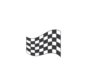 Race flag logo preview picture