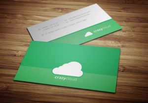 Flat Business Card Template