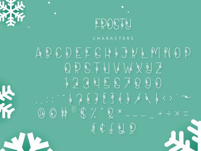 Frosty - Playful Display Font