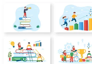 13 Career Education Illustration
